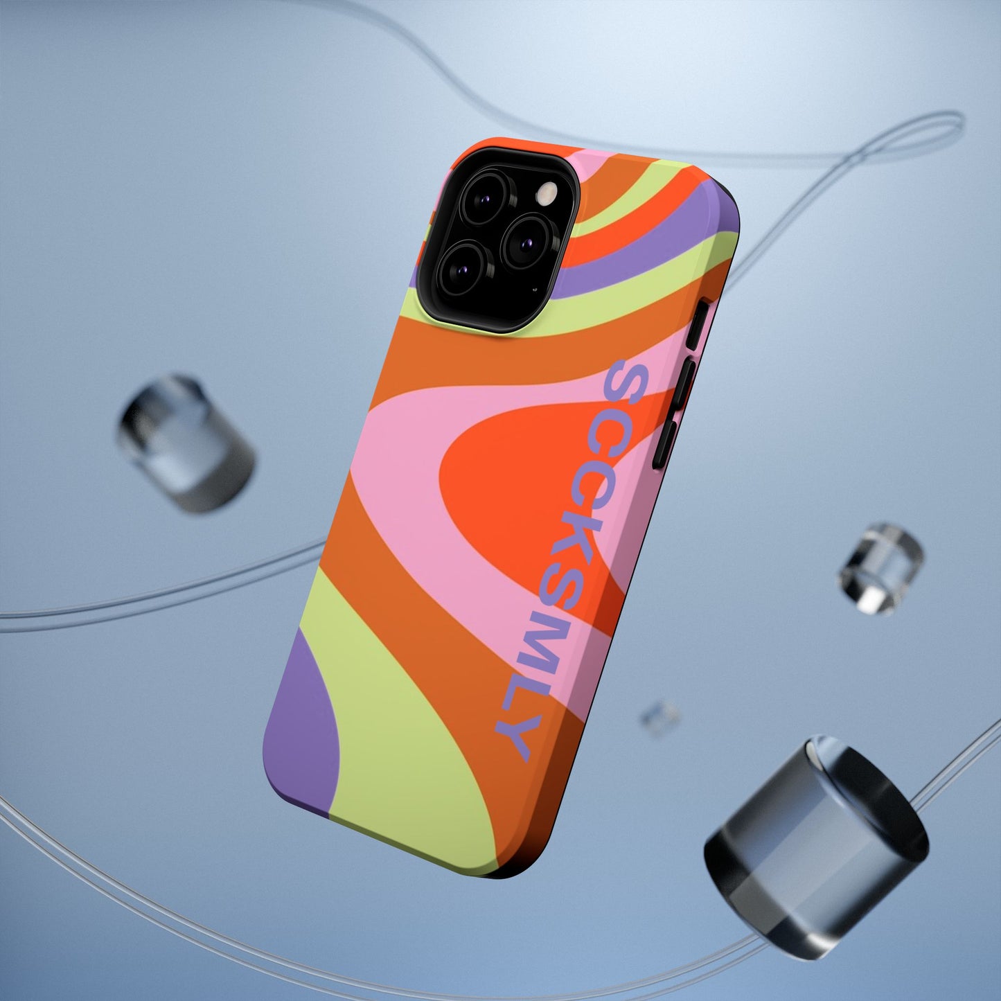 Curvy Swirl Phone Case for "IOS or Apple"