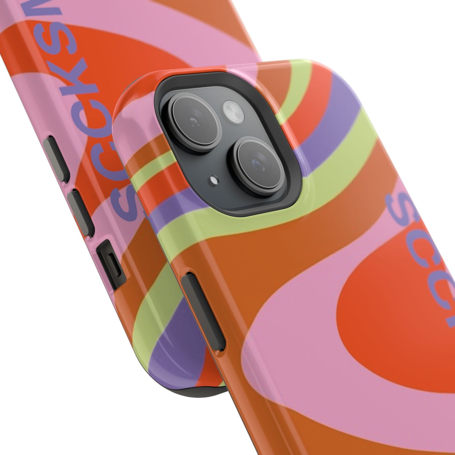 Curvy Swirl Phone Case for "IOS or Apple"