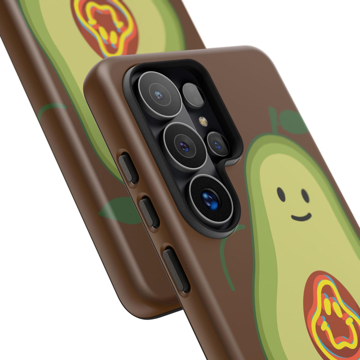 Playful Vegan Avocado Phone Case for Samsung