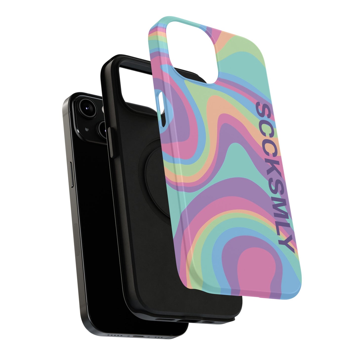 Pastel Swirl Phone Case for "IOS or Apple"