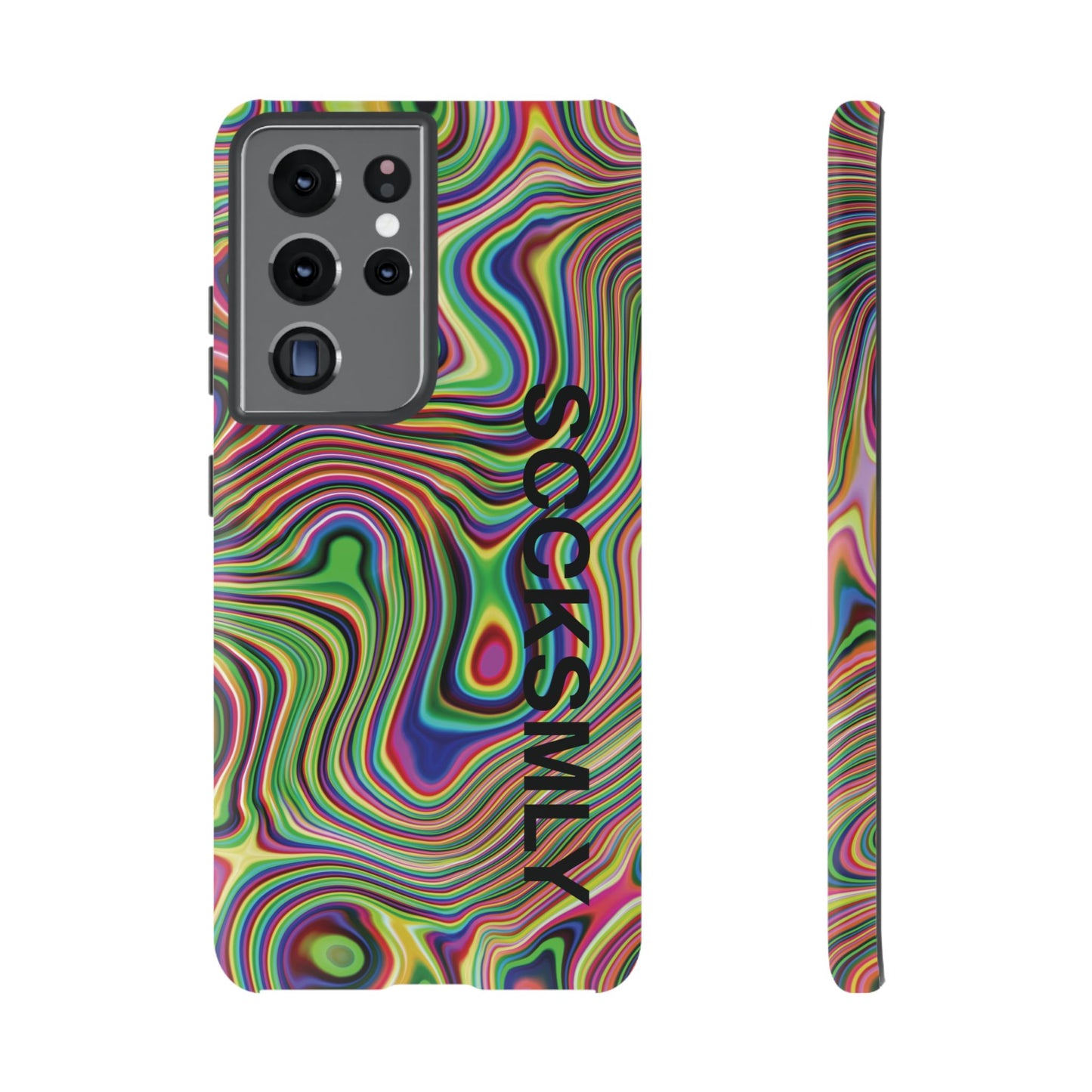 Acid Swirl Phone Case for Samsung