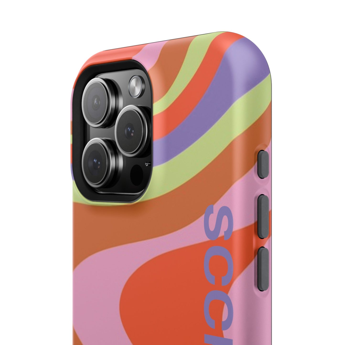 Curvy Swirl Phone Case for "IOS or Apple"