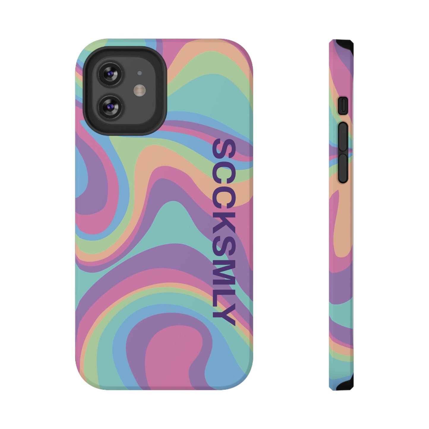 Pastel Swirl Phone Case for "IOS or Apple"