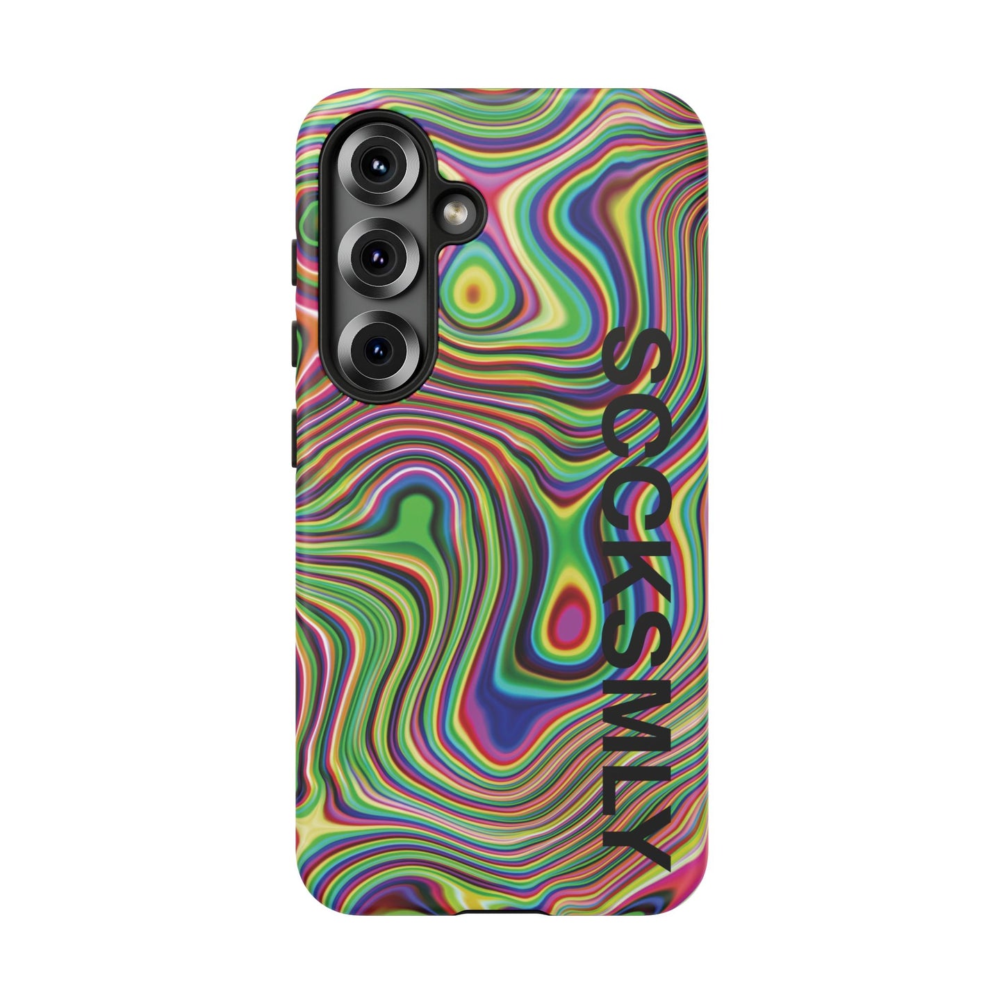 Acid Swirl Phone Case for Samsung