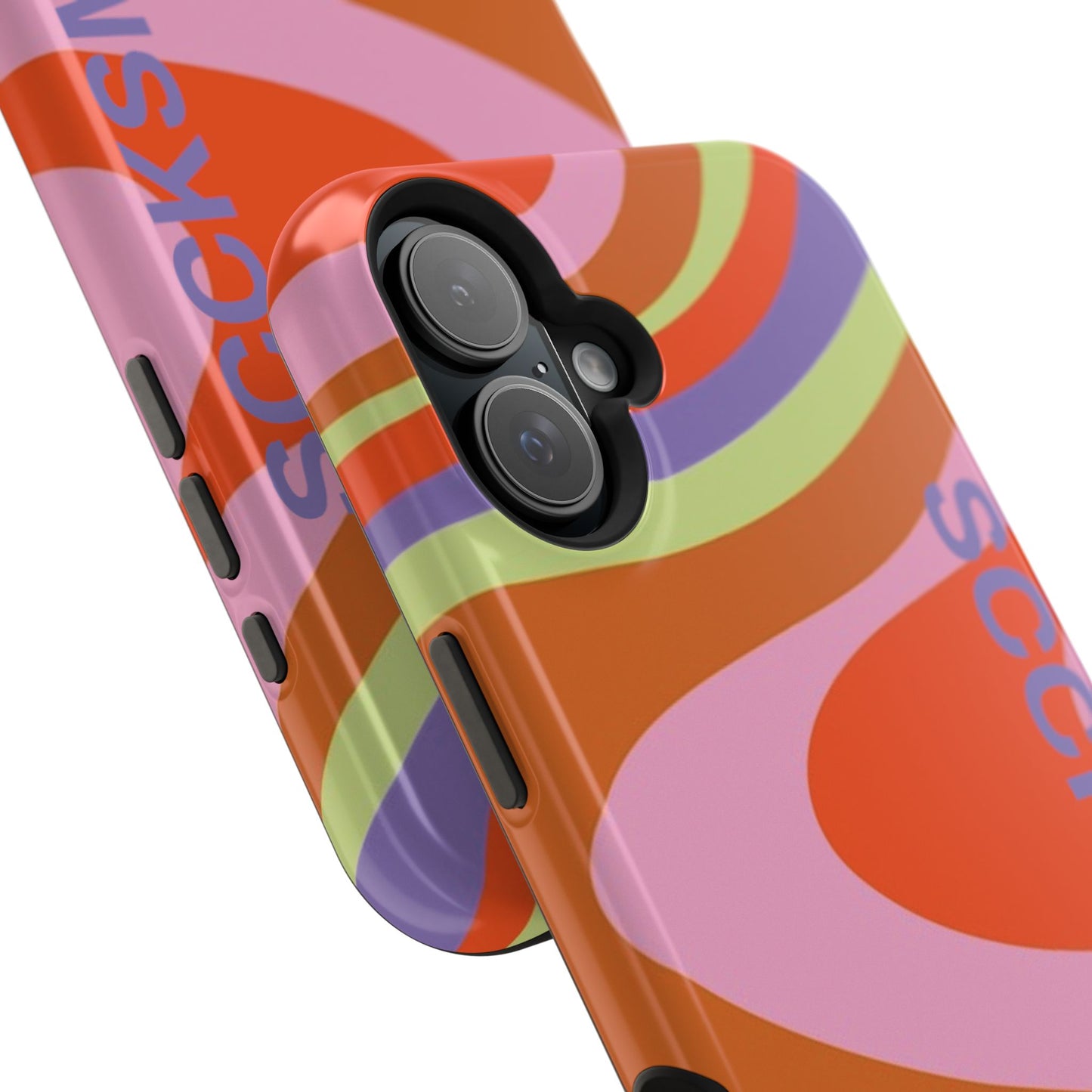 Curvy Swirl Phone Case for "IOS or Apple"