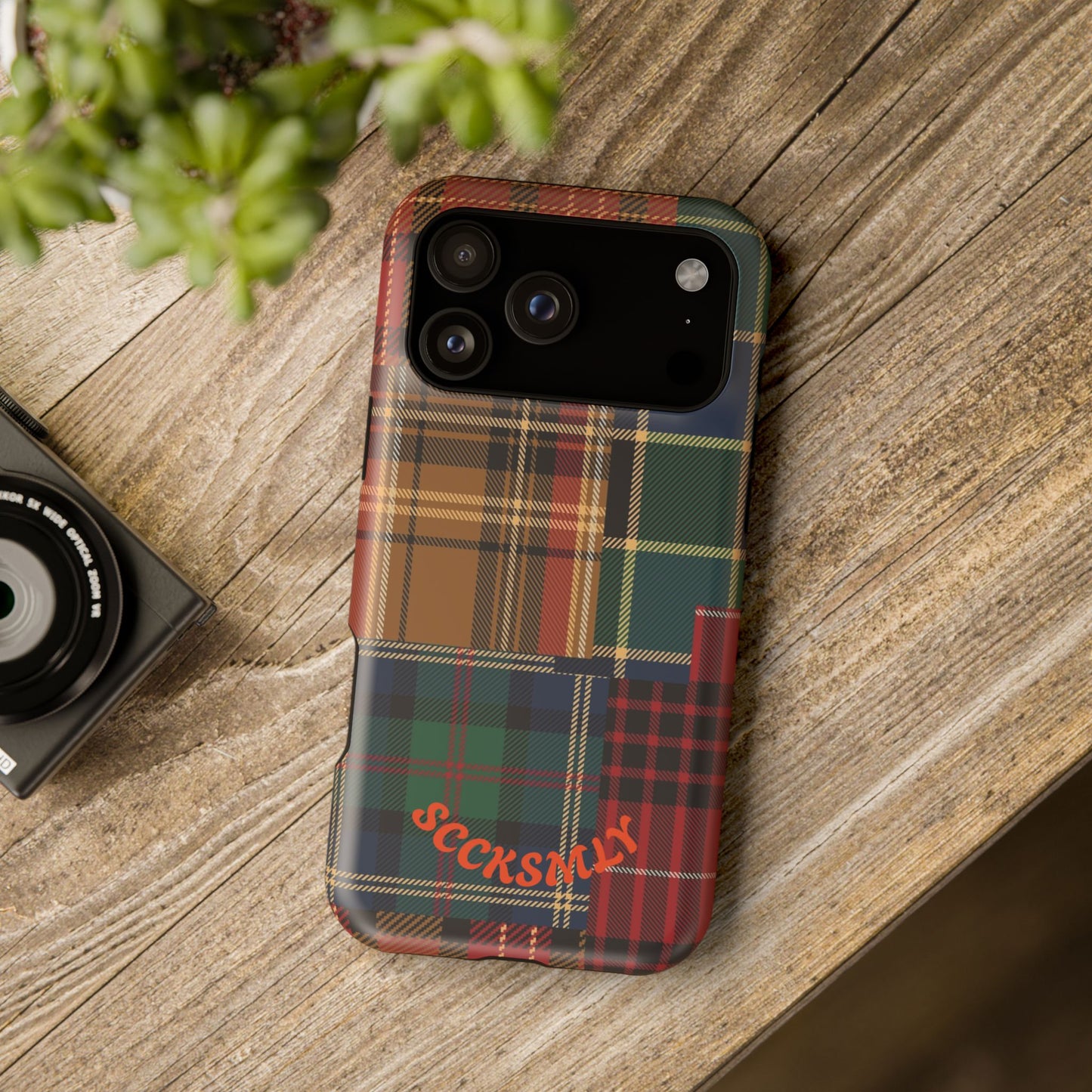 Heritage Hues Patchwork Tough Phone Case for Apple