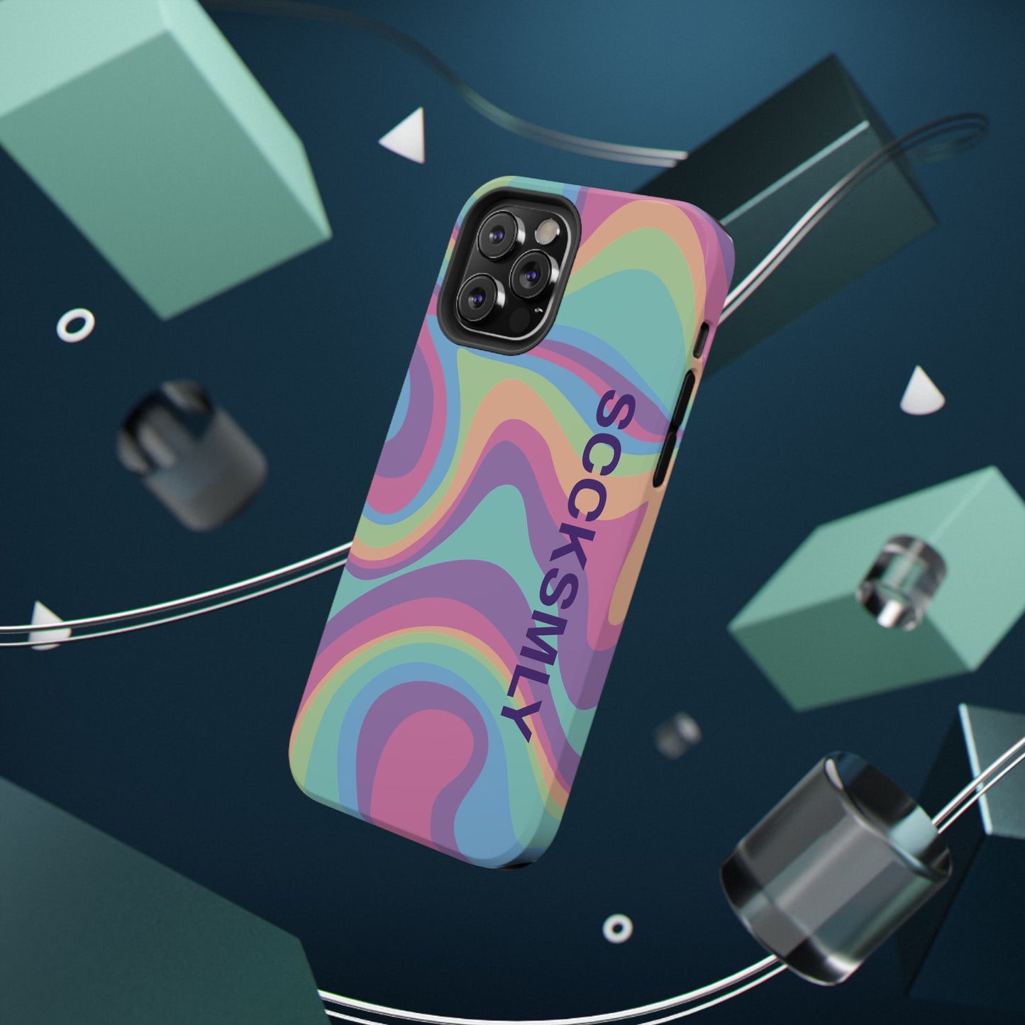 Pastel Swirl Phone Case for "IOS or Apple"
