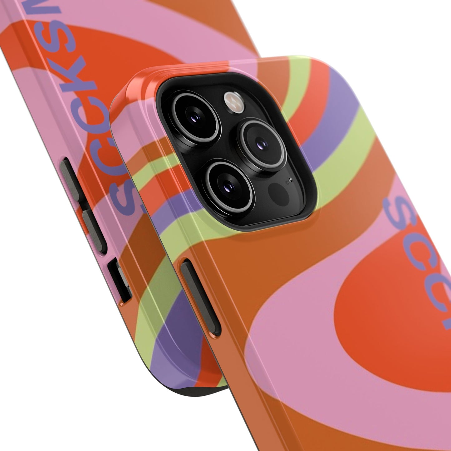 Curvy Swirl Phone Case for "IOS or Apple"