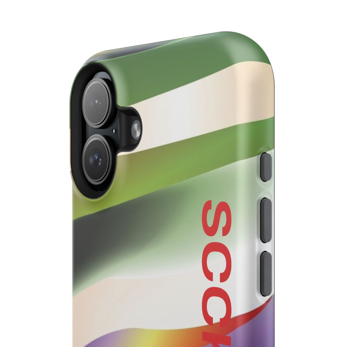 Green Waves Phone Case for "IOS or Apple"