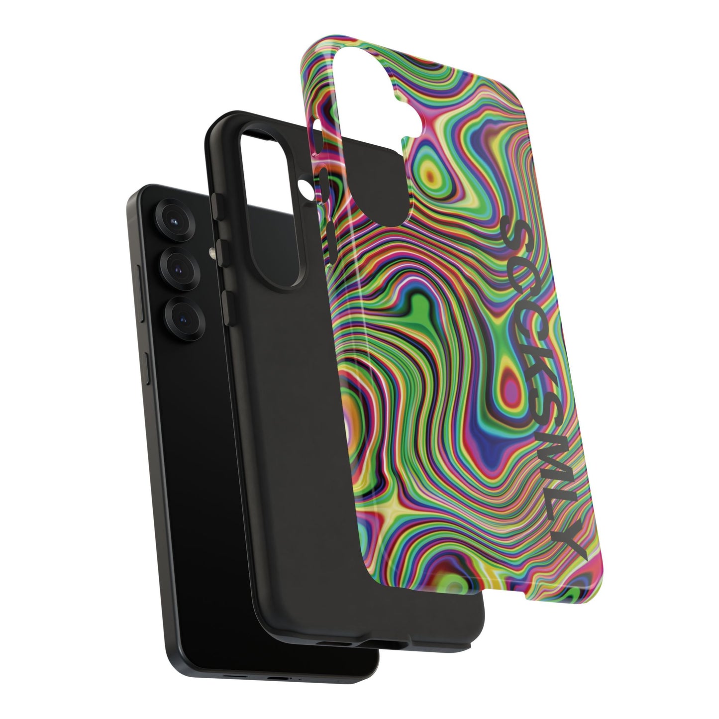 Acid Swirl Phone Case for Samsung