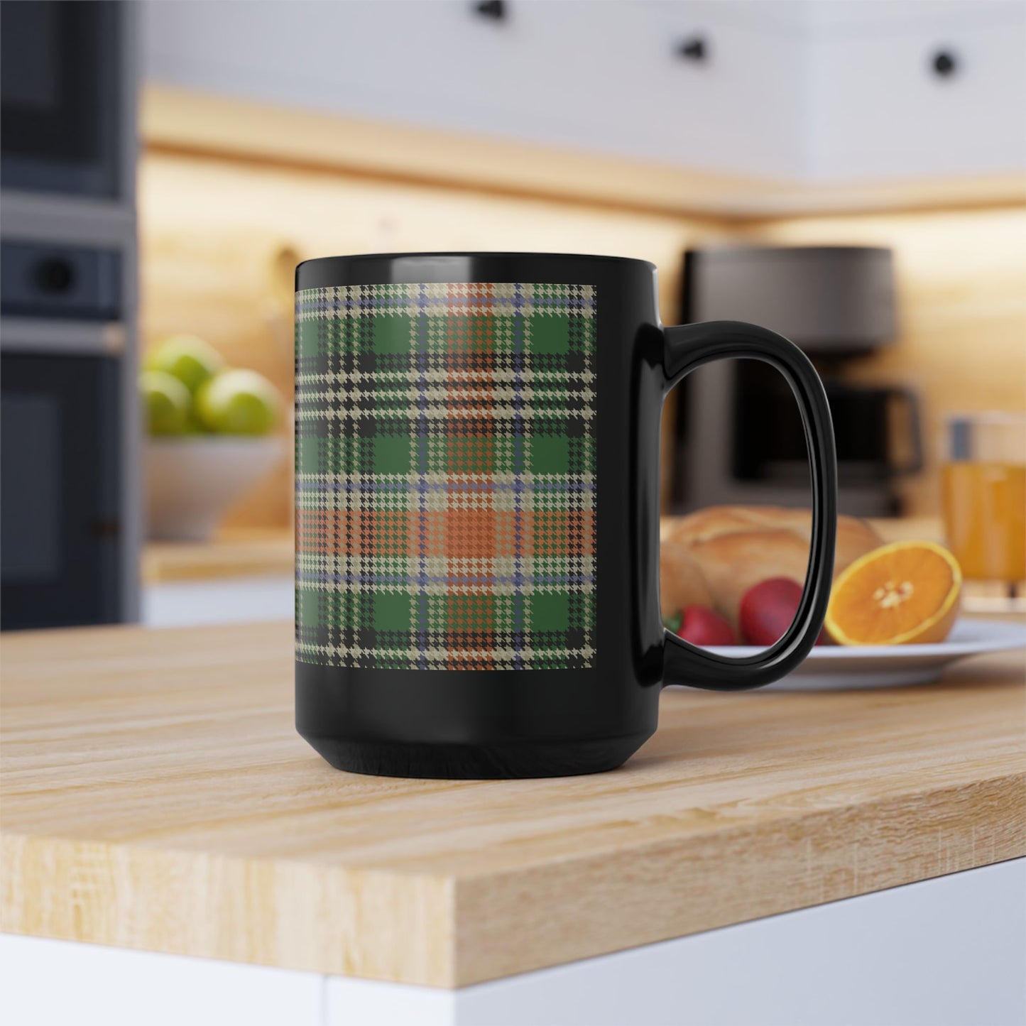 Mug AstroRetro Smile 15 oz — Black