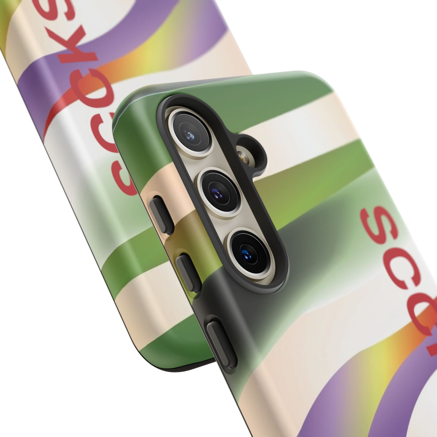 Green Waves Phone Case for Samsung
