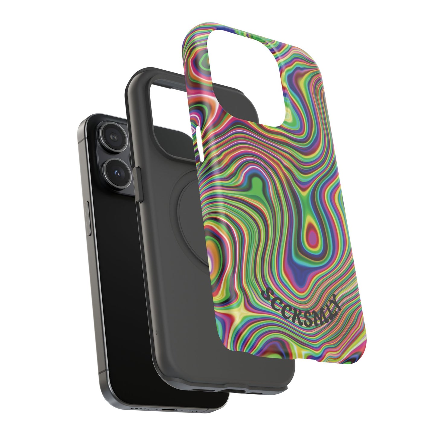 Acid Swirl Phone Case for "IOS or Apple"