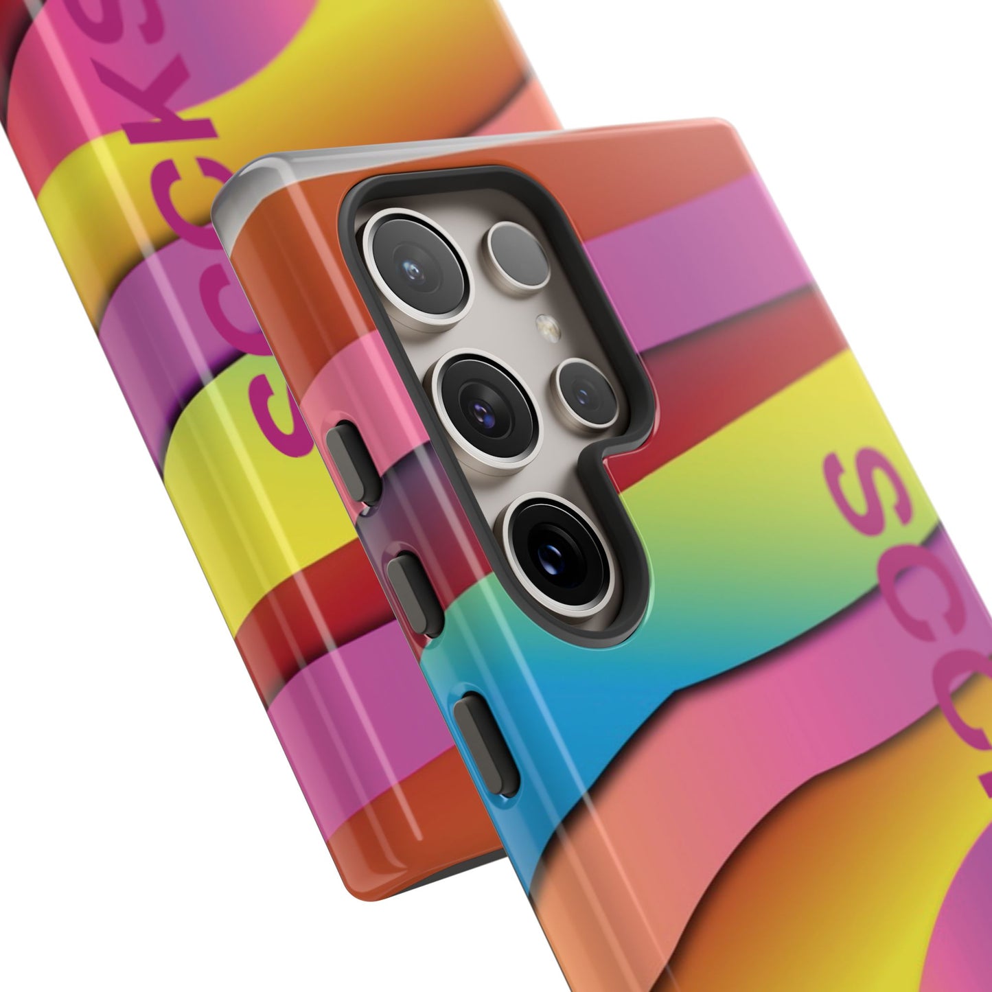 Modern Retro Rainbow Phone Case for Samsung