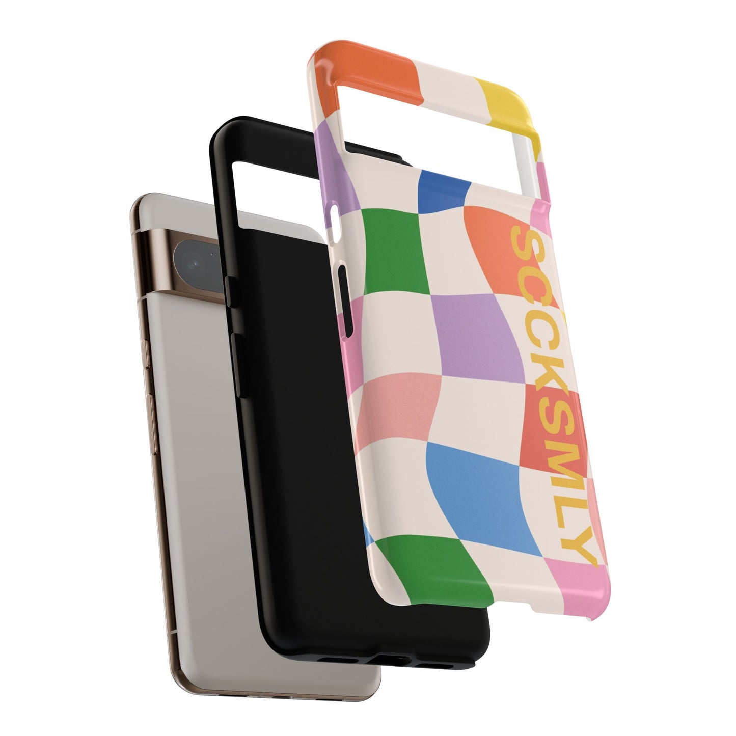 Flicker Checker Phone Case for Google Pixel