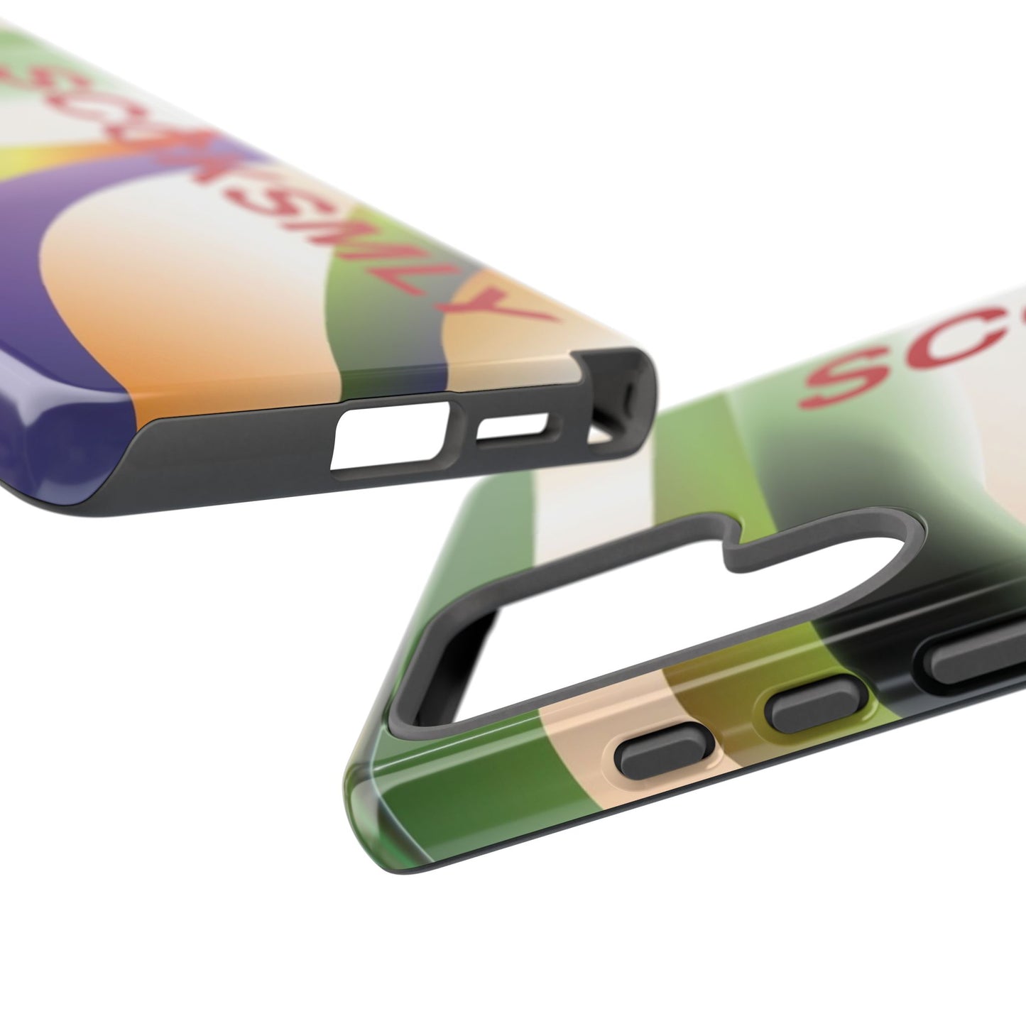 Green Waves Phone Case for Samsung