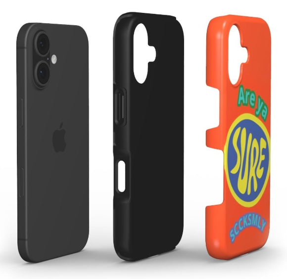 "ARE YA SURE" Tough Phone Case For iPhone 17 Models