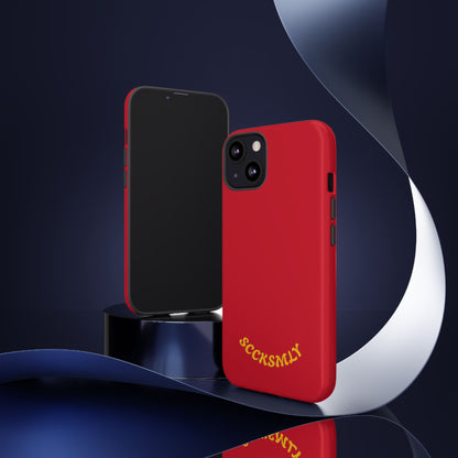 SOLID Calm Cherry Tough Case for Apple