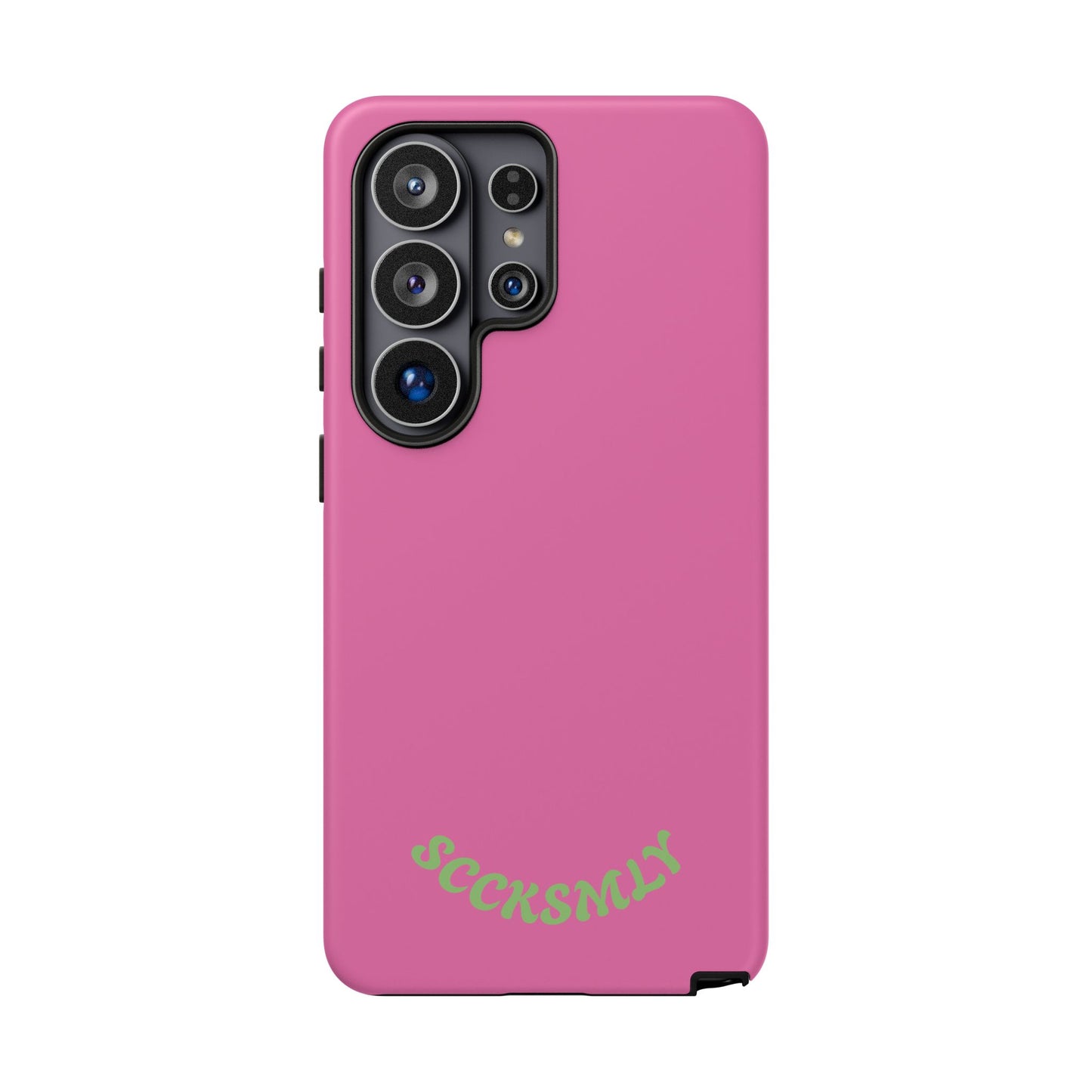 SOLID Sweet Static Pink Tough Case for Samsung