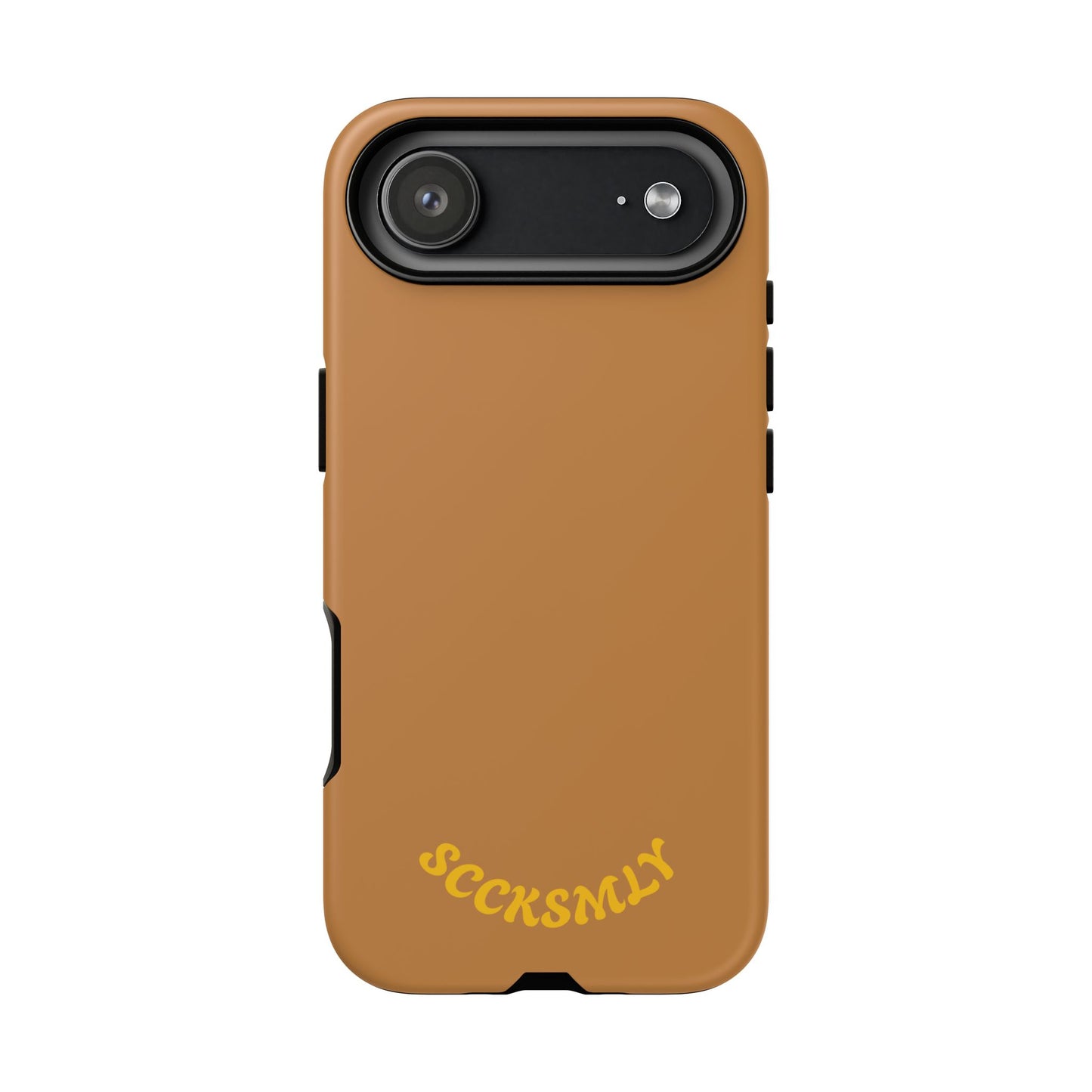 SOLID Spiced Caramel Tough Case for Apple
