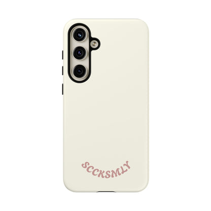 Sweet Oat Milk Tough Phone Case for Samsung