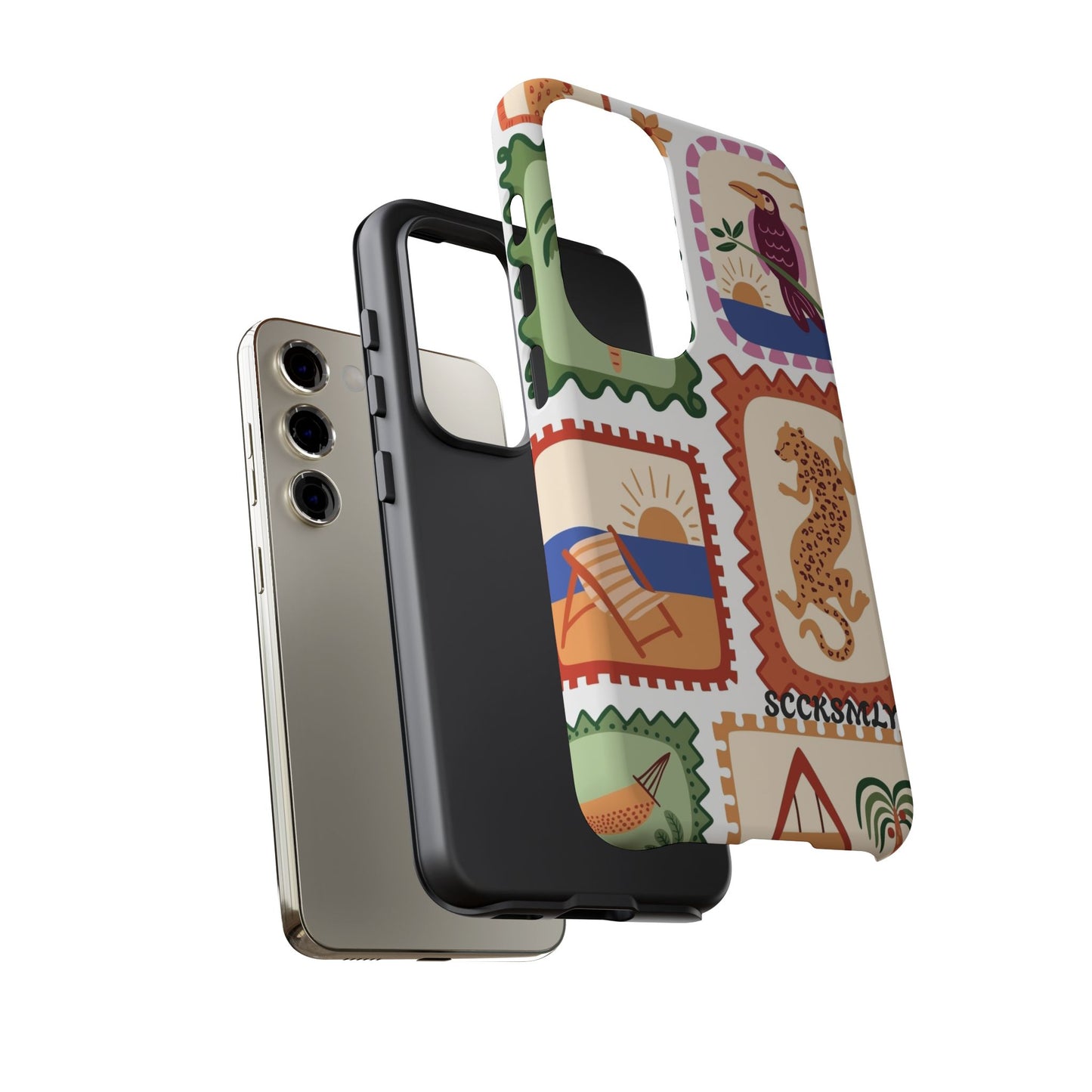 Tropical Print Phone Case for Samsung