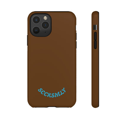 SOLID Chocolate Coco Tough Case for Apple