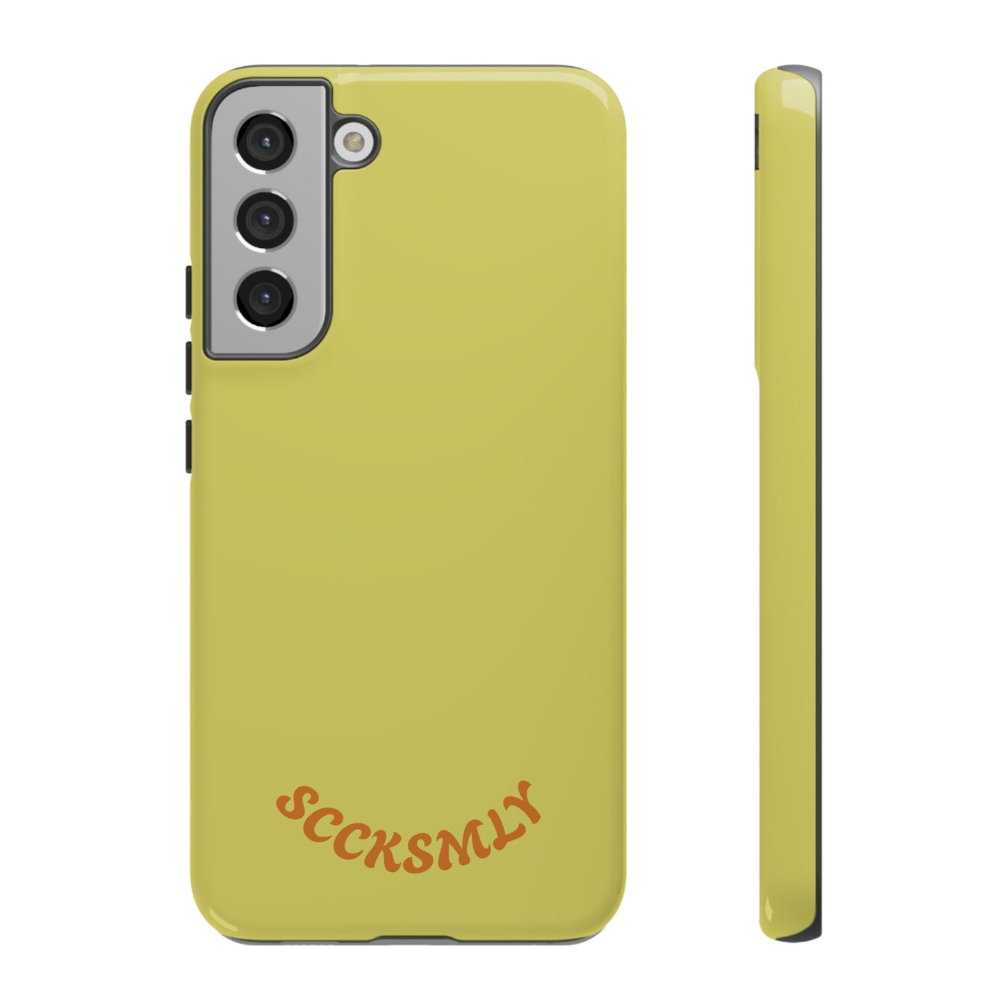 SOLID Lemon Dijon Glaze Tough Case for Samsung