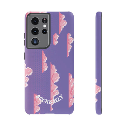 Purple Cotton Candy Sky Tough Phone Case for Samsung
