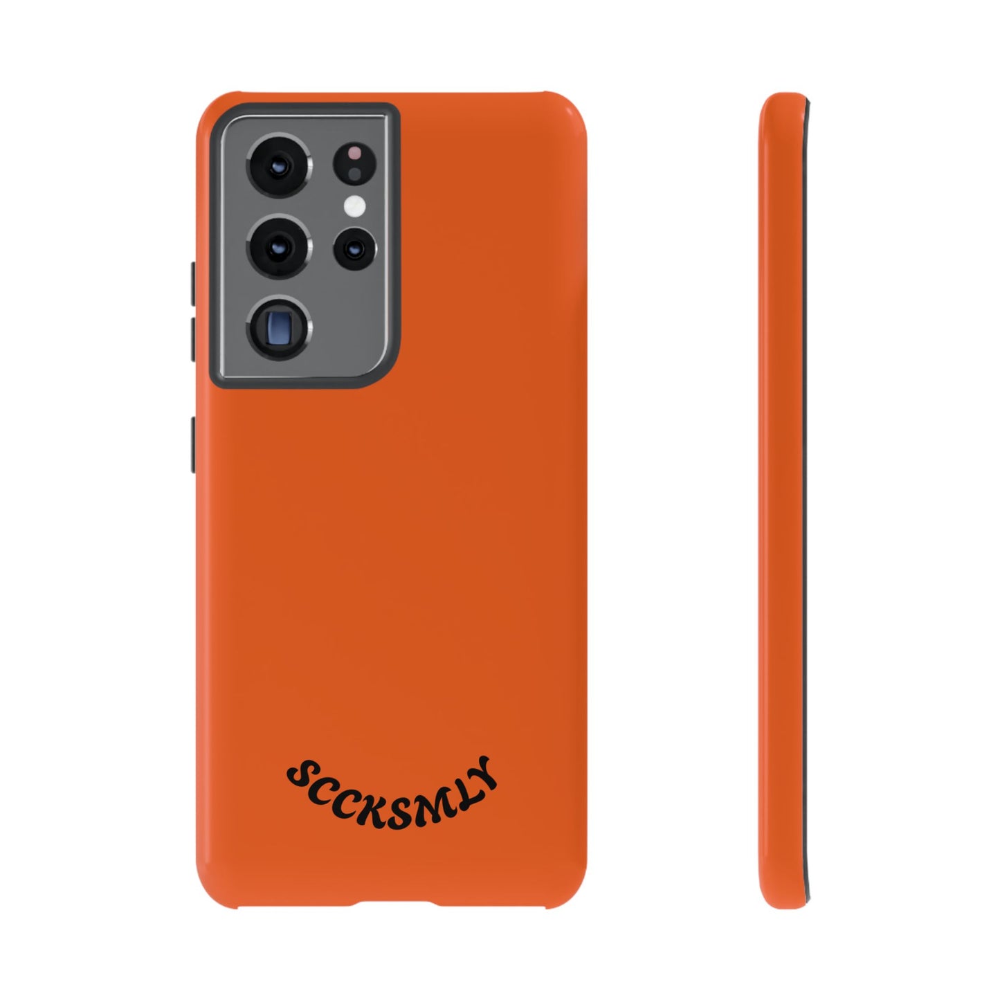 SOLID Tangerine Tough Case for Samsung