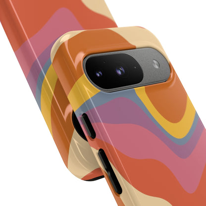 Warm Retro Phone Cases for Google Pixel