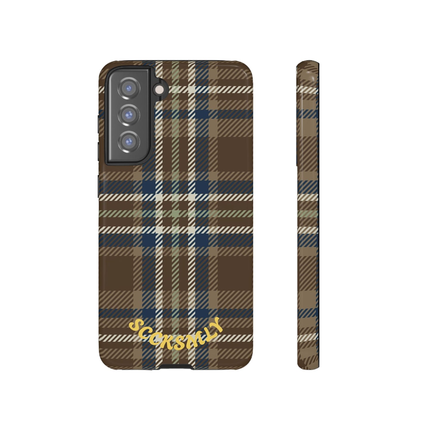 Earth and Sky Plaid Phone Case for Samsung