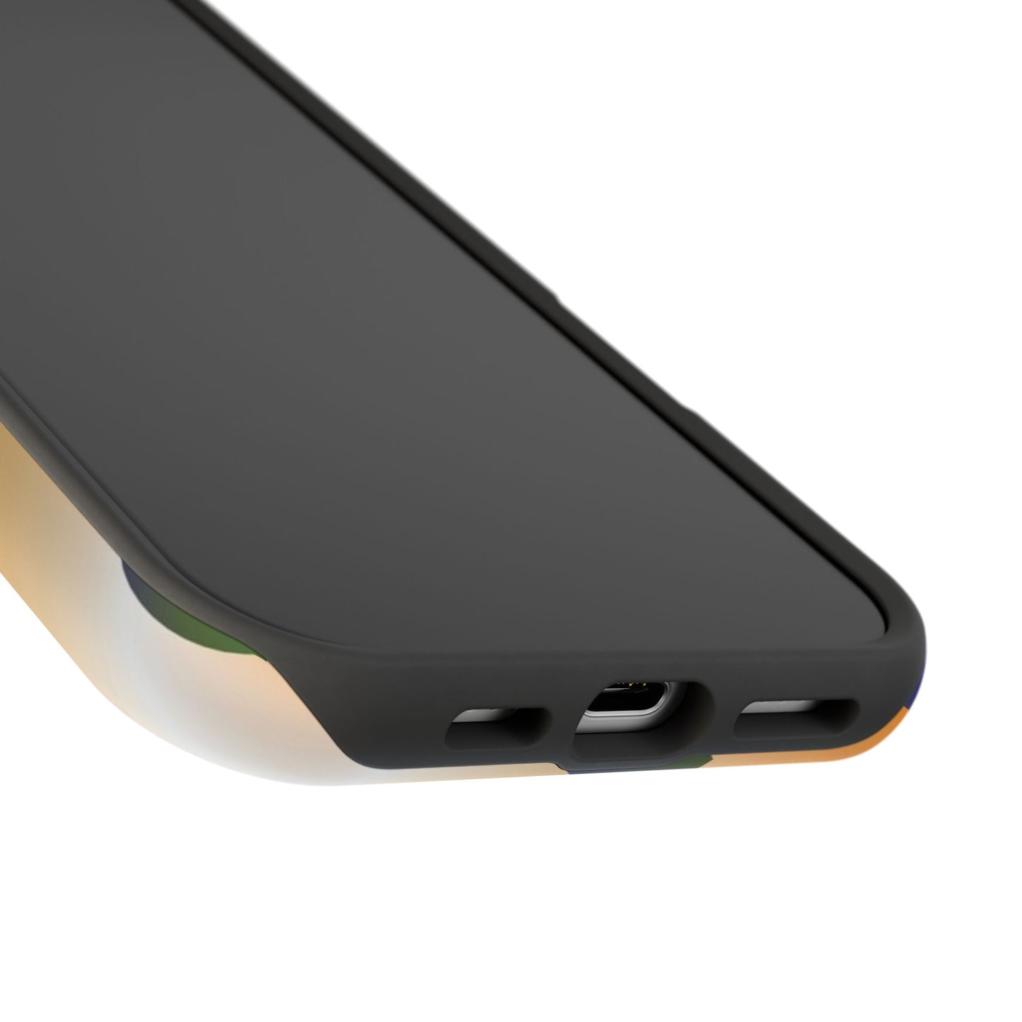 Green Waves Phone Case for Apple