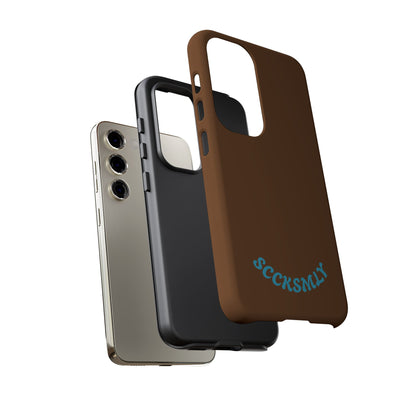 SOLID Chocolate Coco Tough Case for Samsung