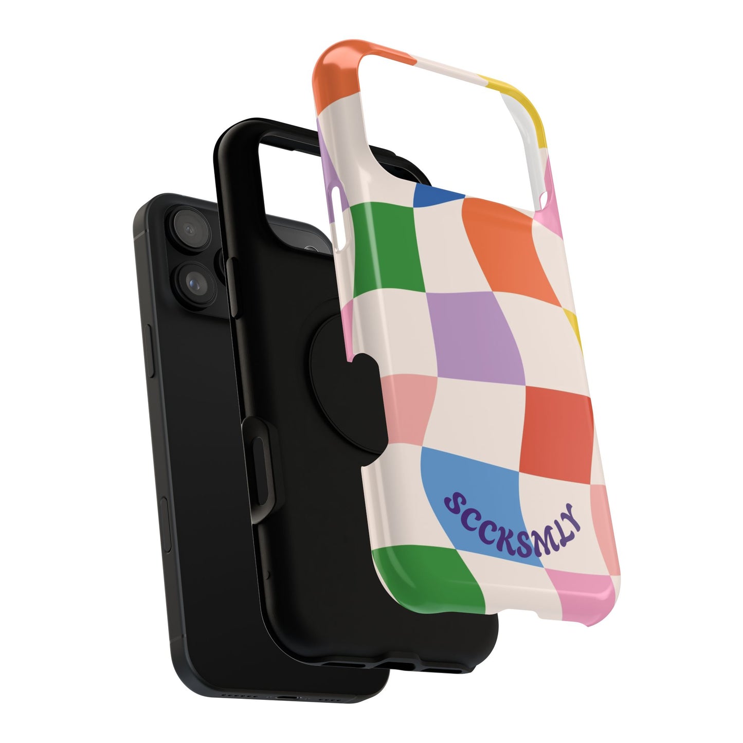 Checker Flicker Phone Case Apple