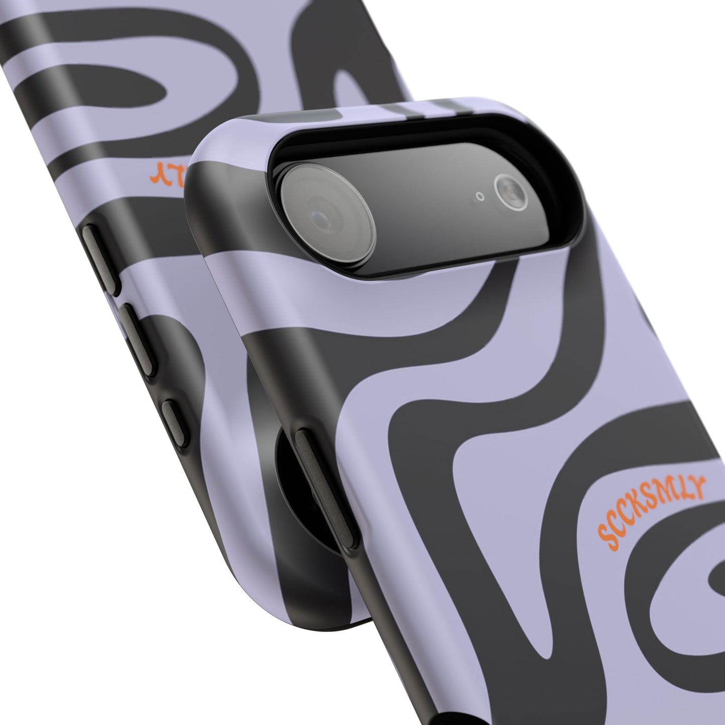 Purple Swirl Phone Case for Apple