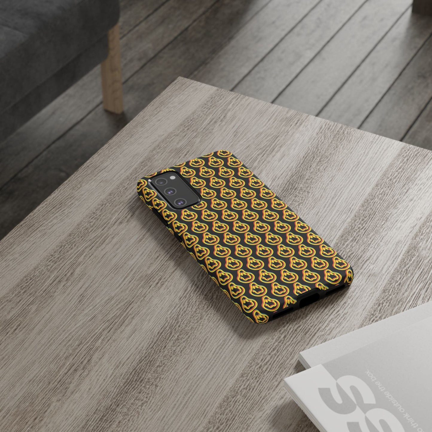 Solid SCCKSMLY Tough Phone Case for Samsung