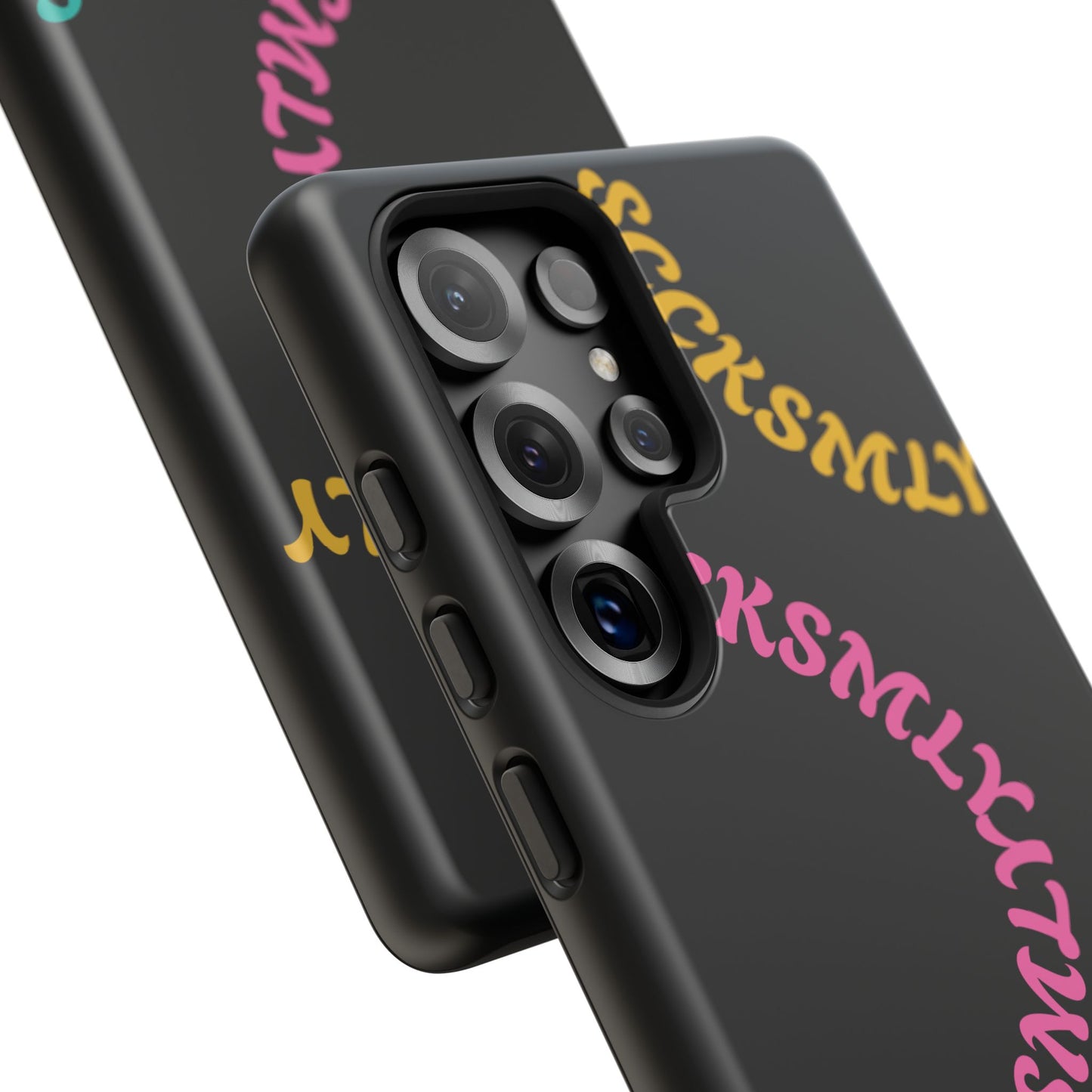 Y2K Wavy Script Tough Case for Samsung