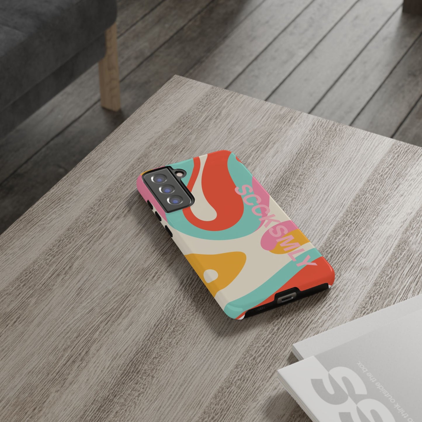 Psychodelic Acid Swirl Phone Case for Samsung