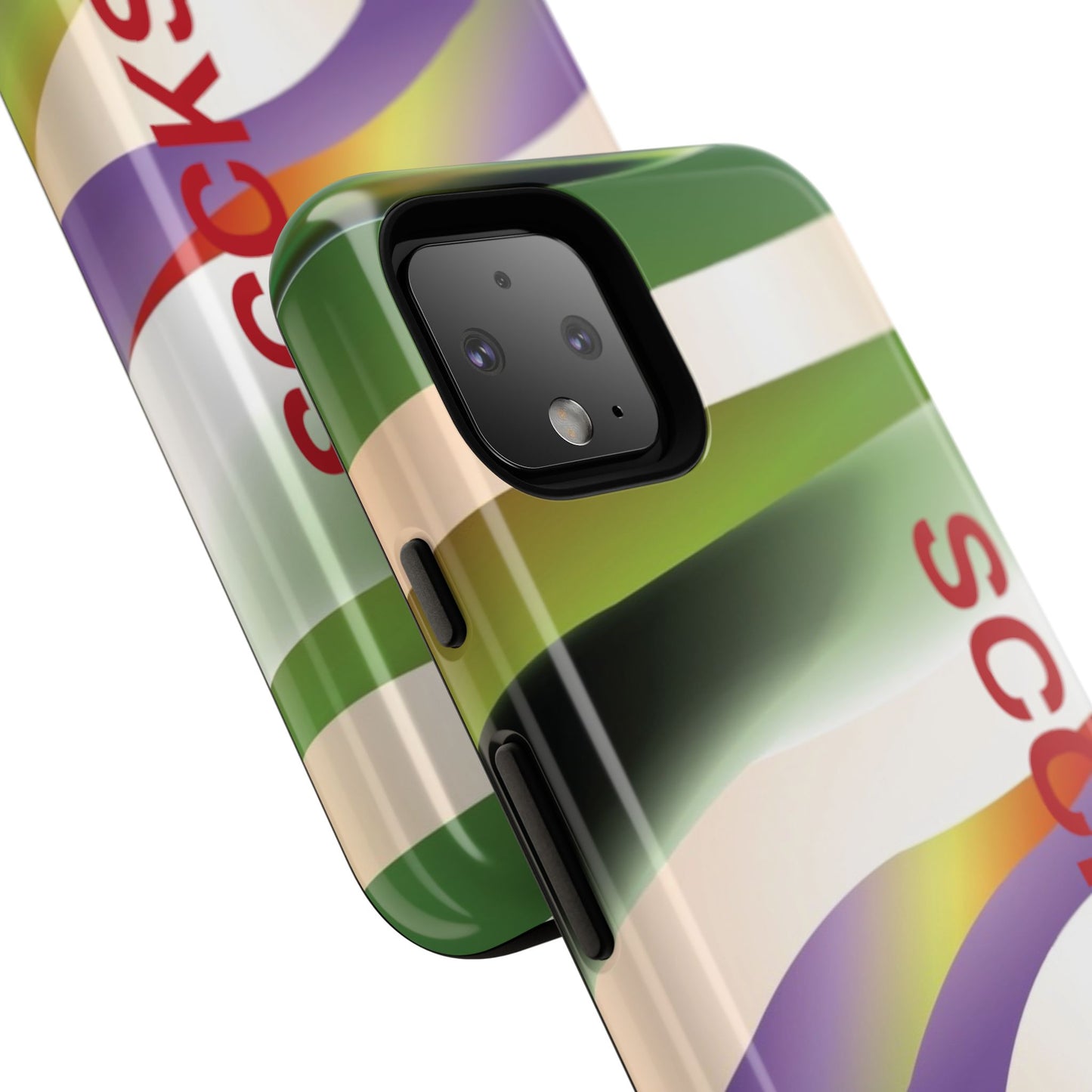 Green Waves Phone Case for Google Pixel