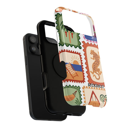 Tropical Print Phone Case for Apple