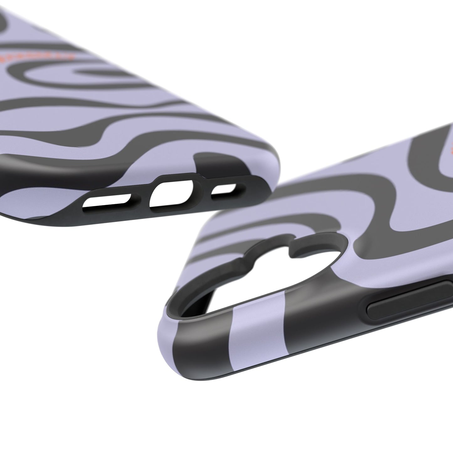 Purple Swirl Phone Case for "IOS or Apple"
