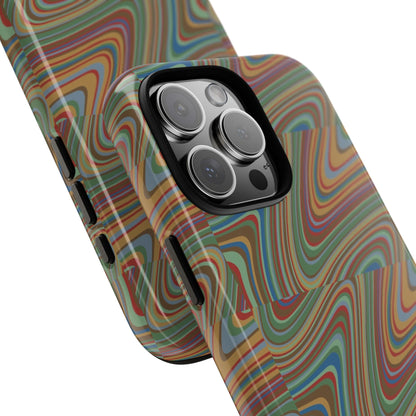 Earthly Waves Tough Phone Case for Apple