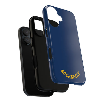 SOLID Cobalt Haze Tough Case for Apple