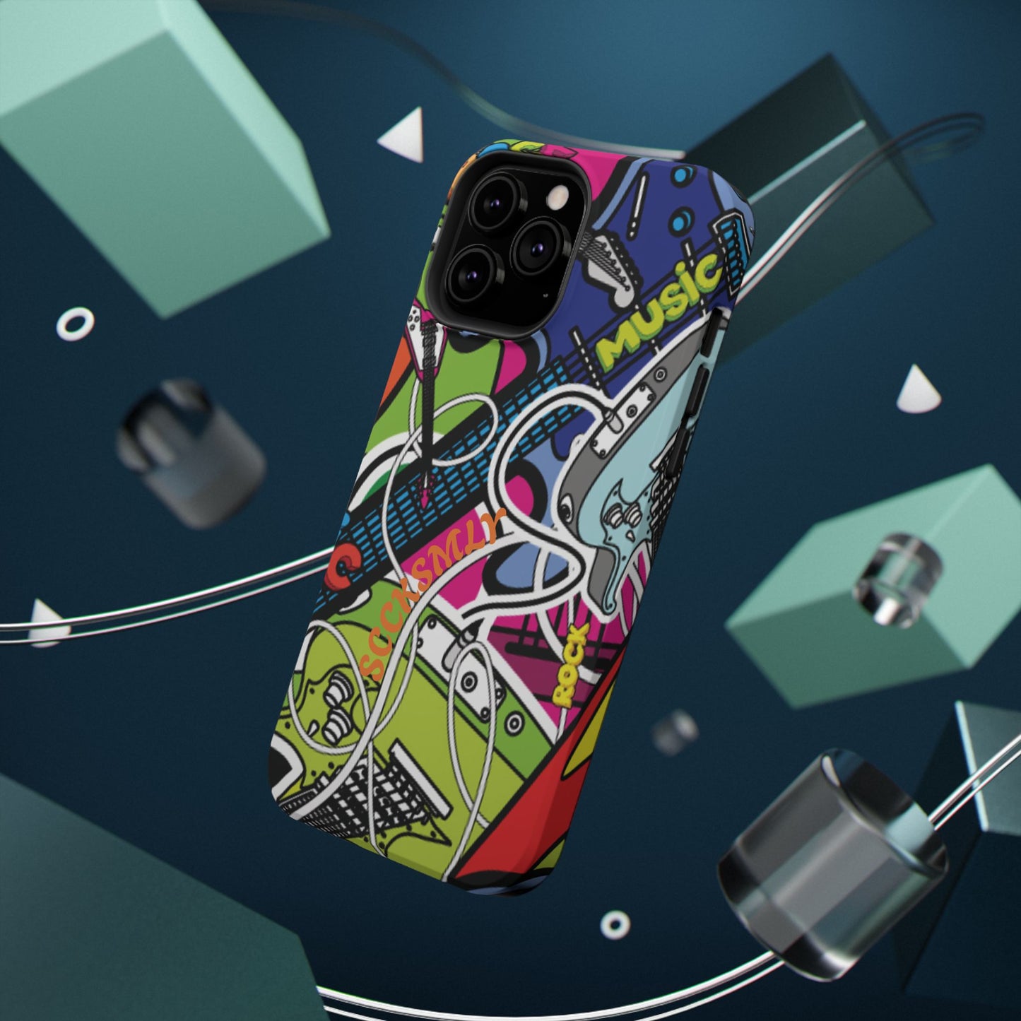 KaleidoWoah Tough Phone Case for Apple