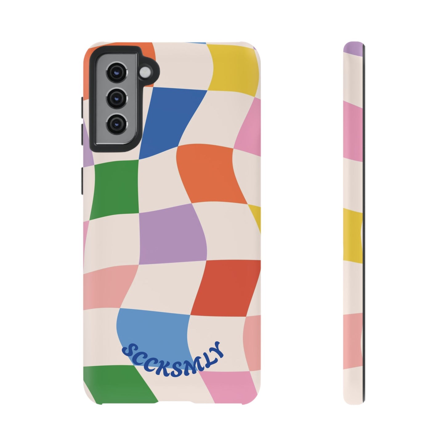 Checker Flicker Phone Case for Samsung