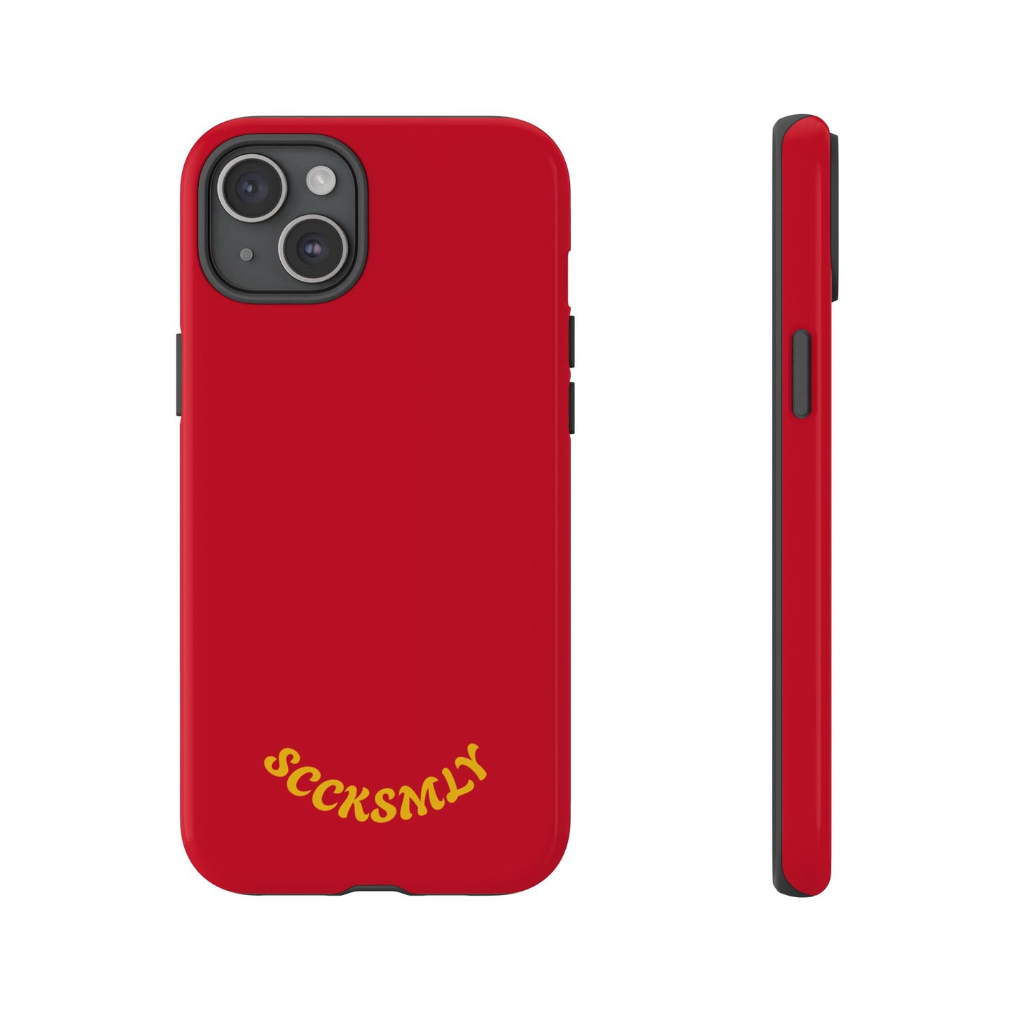 SOLID Calm Cherry Tough Case for Apple