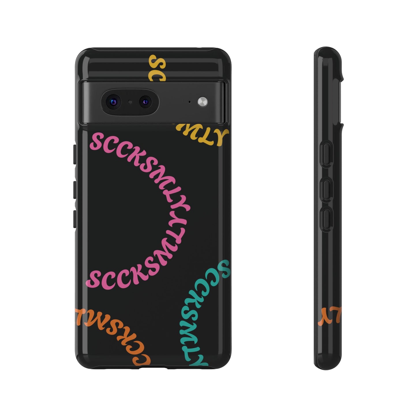 Y2K Wavy Script Tough Case for Google Pixel