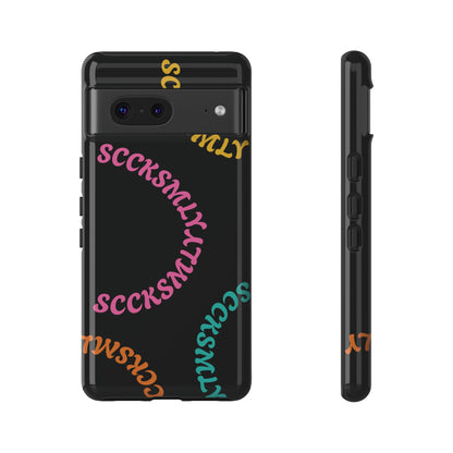 Y2K Wavy Script Tough Case for Google Pixel