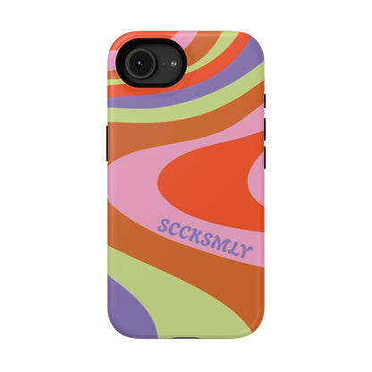 Curvy Swirl Phone Case for Apple